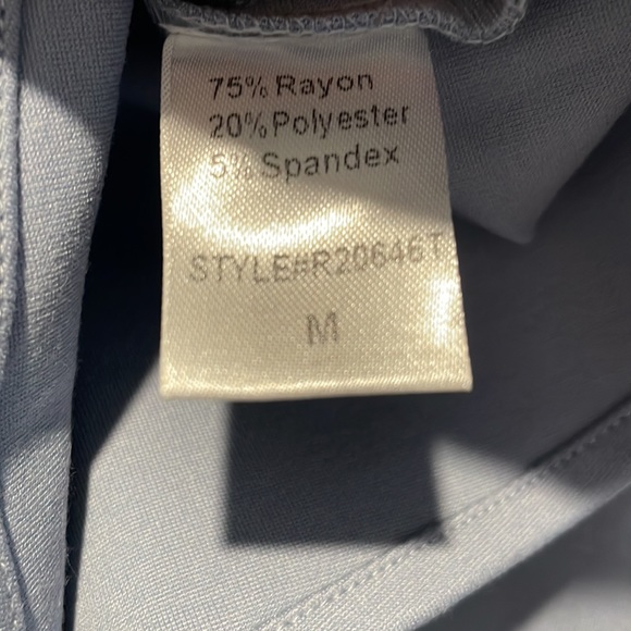 Tuckernuck Miranda Off-shoulder Top, French Blue M - Picture 12 of 12